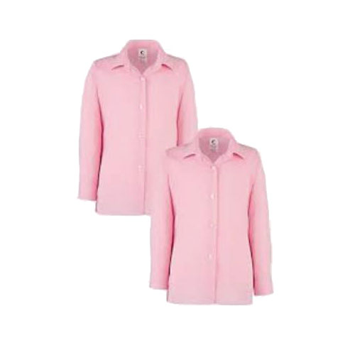 PINK AND WHITE GINGHAM BLOUSE L/S