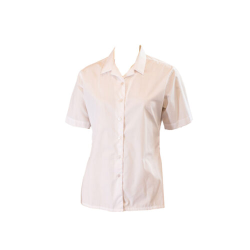 ST GEORGE'S COLLEGE SS WHITE REVER BLOUSE