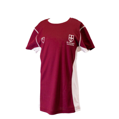 ST GEORGE'S MAROON GAMES SHIRT
