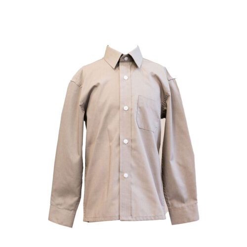 ST GEORGE'S JS LS SHIRT GREY