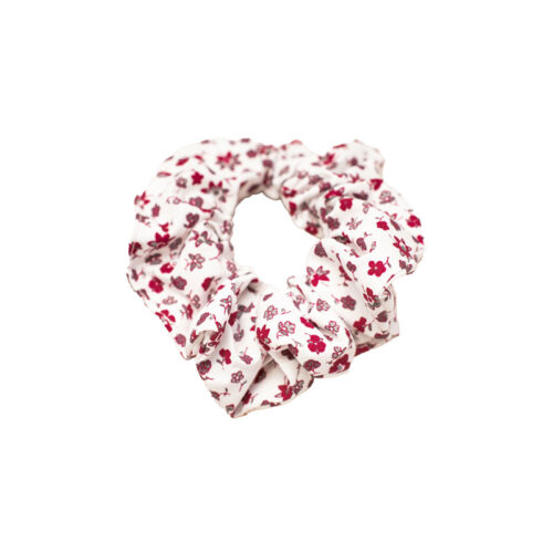 ST GEORGE'S FLORAL SCRUNCHIE