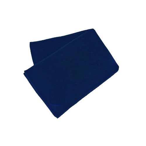 NAVY FLEECE SCARF
