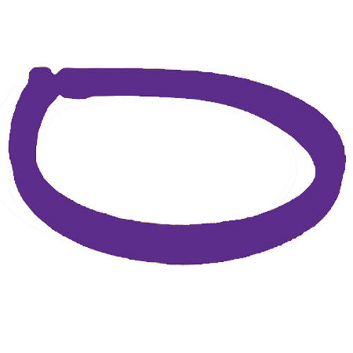 PURPLE VELVET HAIRBAND