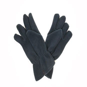 NAVY FLEECE GLOVES