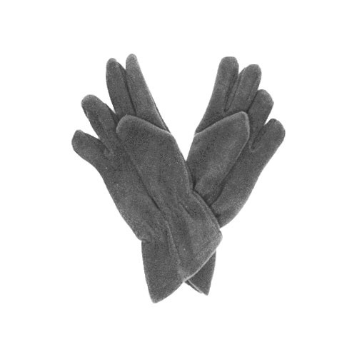 GREY FLEECE GLOVES