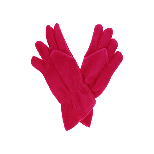 RED FLEECE GLOVES