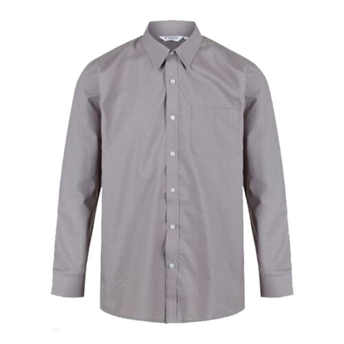 ST GEORGE'S JS LS SHIRT GREY