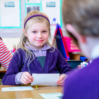 Reception to Year 2