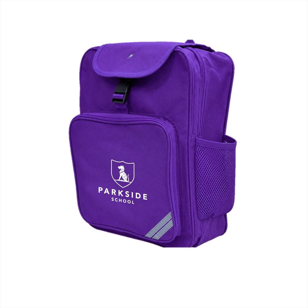 PARKSIDE SCHOOL PURPLE RUCKSACK (R-Y4)